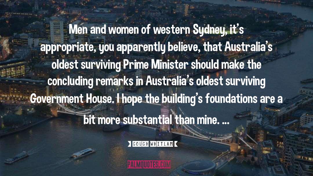 Surviving quotes by Gough Whitlam