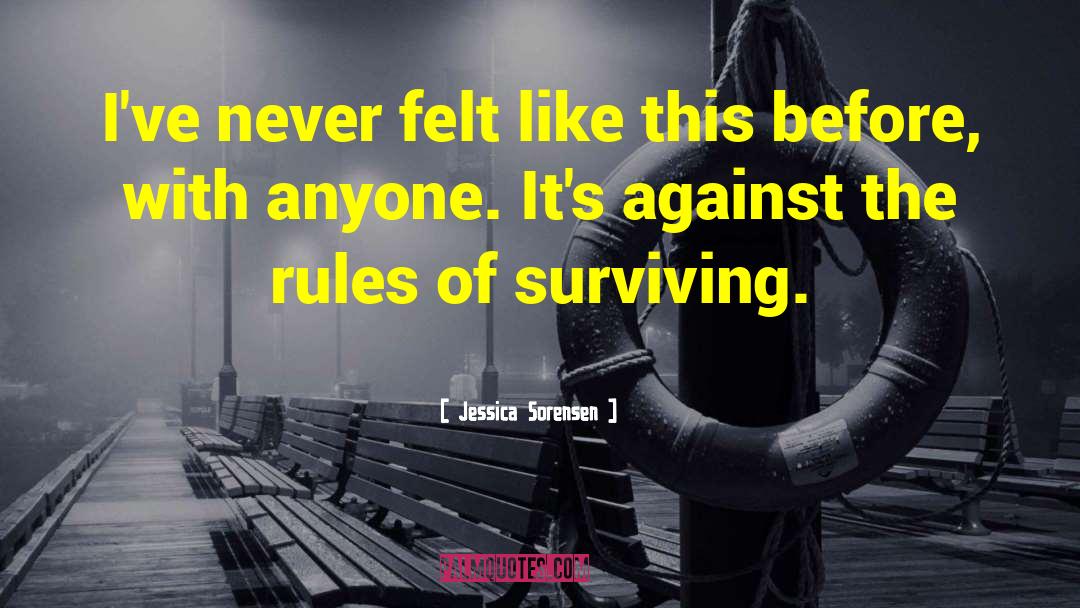 Surviving quotes by Jessica Sorensen
