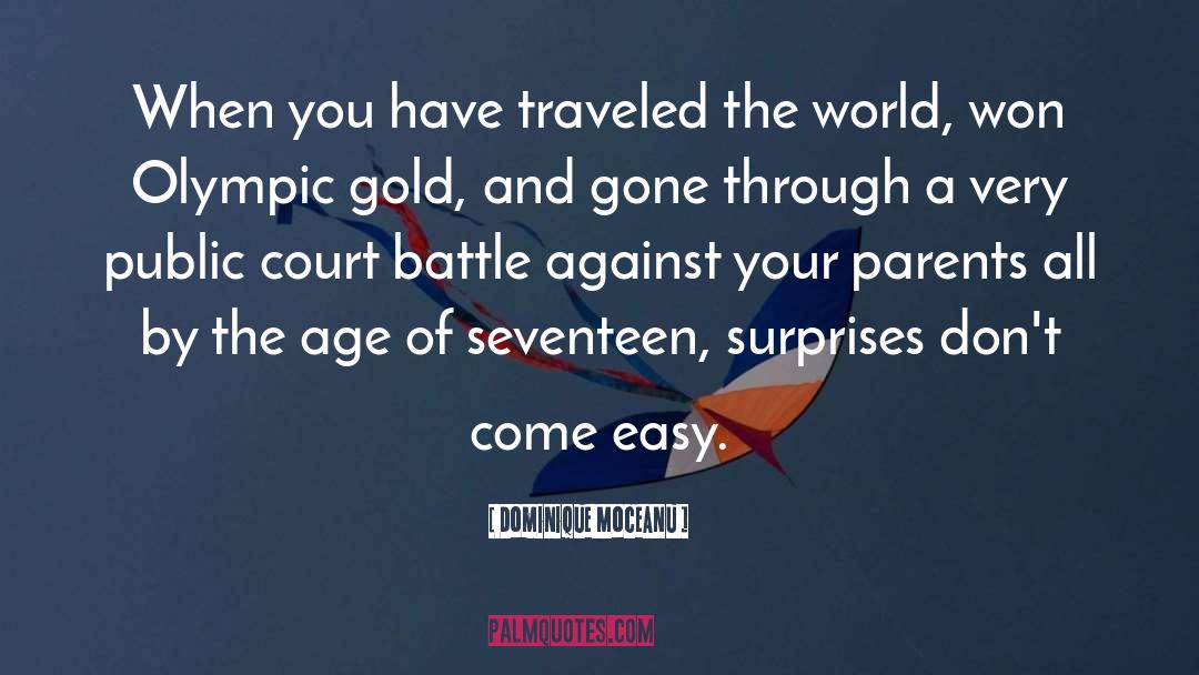 Surviving Seventeen quotes by Dominique Moceanu