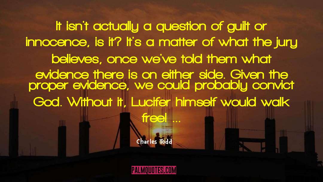 Survivors Guilt quotes by Charles Todd