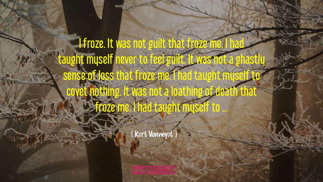 Survivors Guilt quotes by Kurt Vonnegut