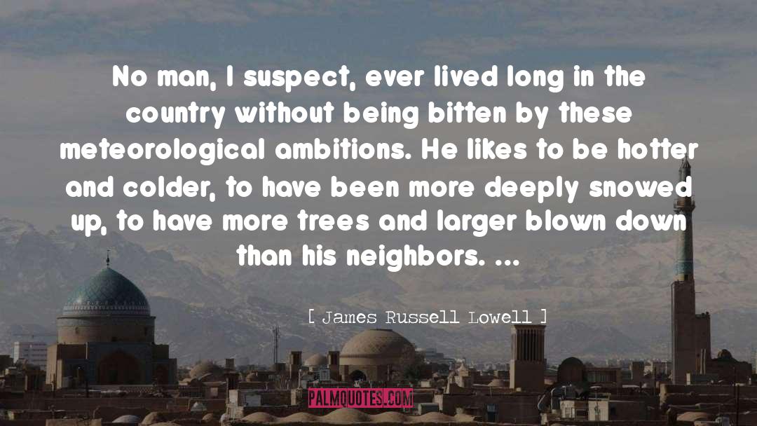 Suspects quotes by James Russell Lowell
