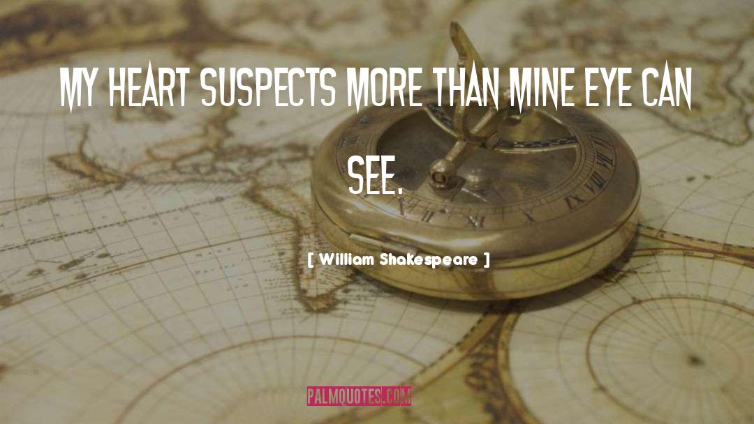 Suspects quotes by William Shakespeare