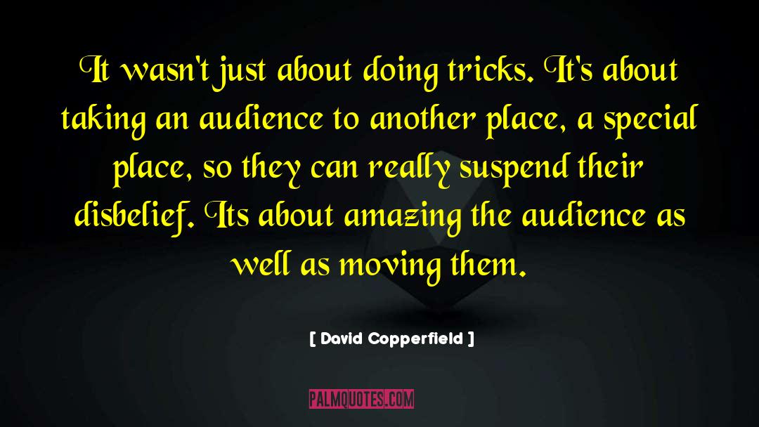 Suspend quotes by David Copperfield