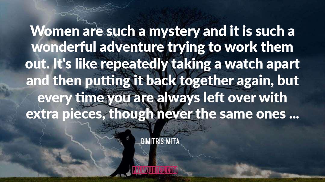 Suspense Mystery quotes by Dimitris Mita