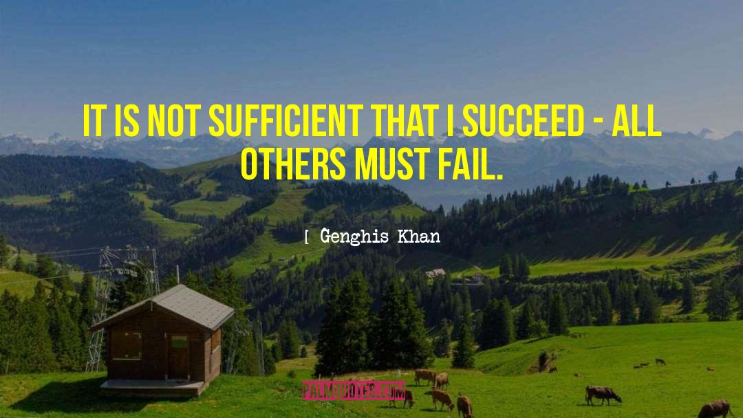 Sussen Khan quotes by Genghis Khan