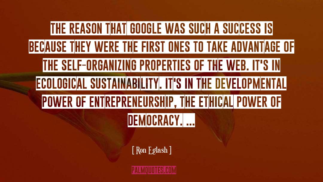 Sustainability quotes by Ron Eglash