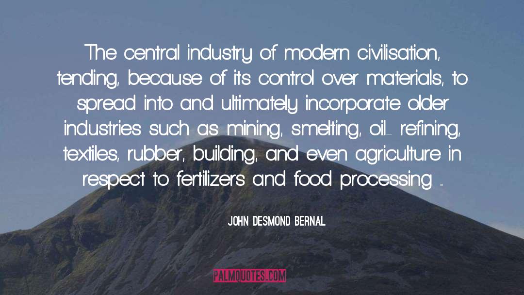 Sustainable Agriculture quotes by John Desmond Bernal