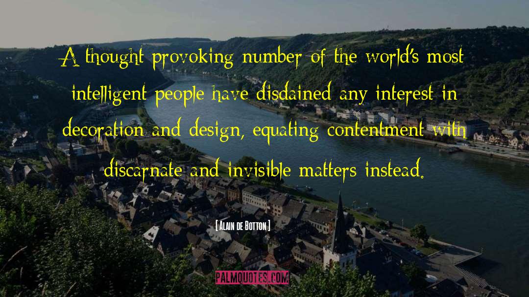 Sustainable Design quotes by Alain De Botton