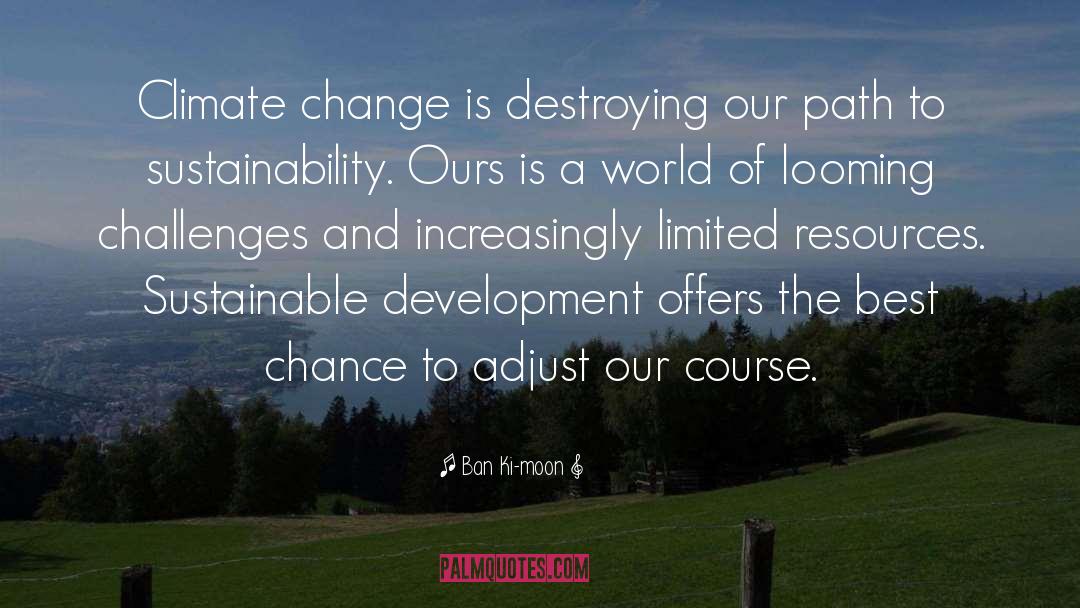 Sustainable Development quotes by Ban Ki-moon