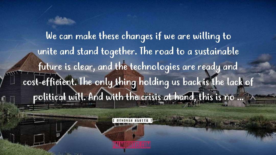 Sustainable Energy quotes by Wenonah Hauter