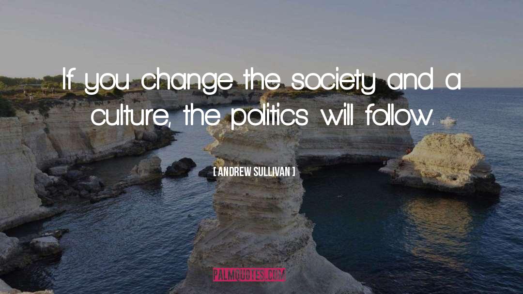 Sustainable Politics quotes by Andrew Sullivan