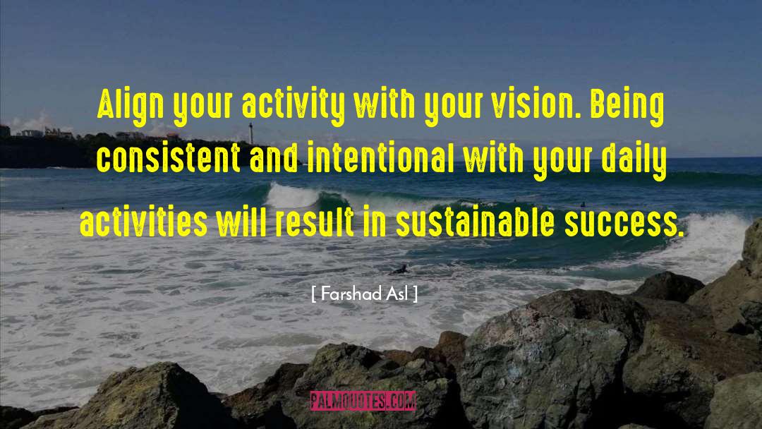 Sustainable quotes by Farshad Asl