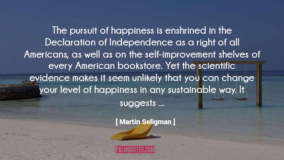 Sustainable Way quotes by Martin Seligman