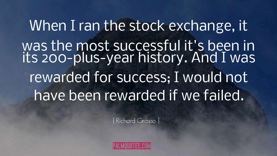 Sustained Success quotes by Richard Grasso