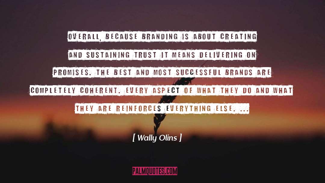 Sustaining quotes by Wally Olins