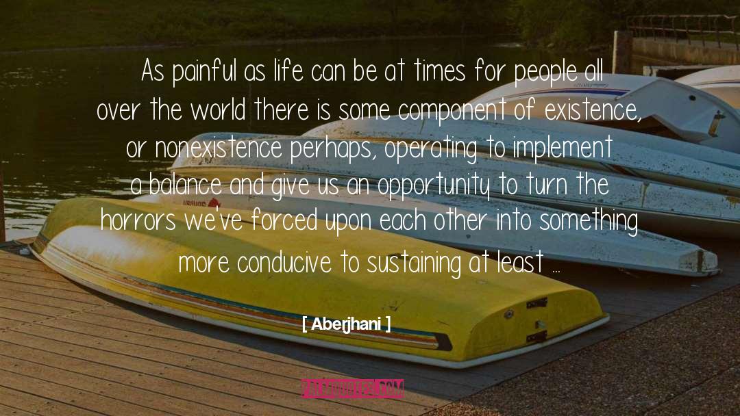 Sustaining quotes by Aberjhani