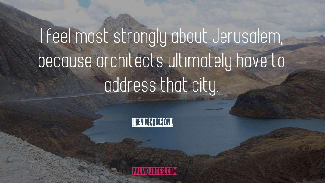 Sustaita Architects quotes by Ben Nicholson
