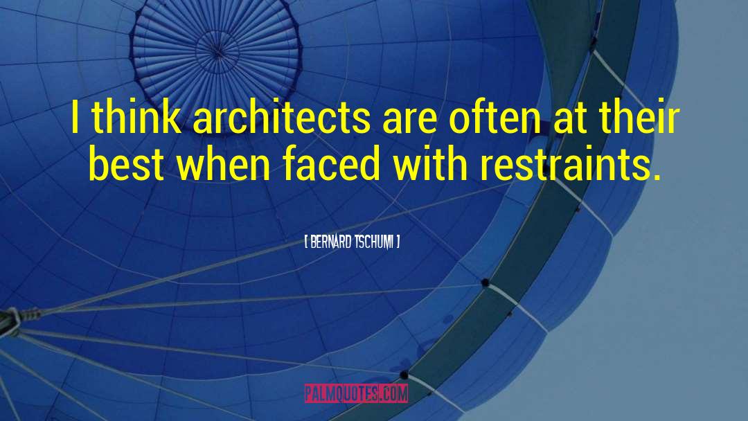 Sustaita Architects quotes by Bernard Tschumi