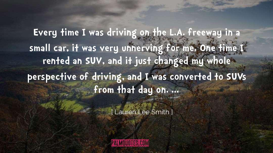 Suvs quotes by Lauren Lee Smith