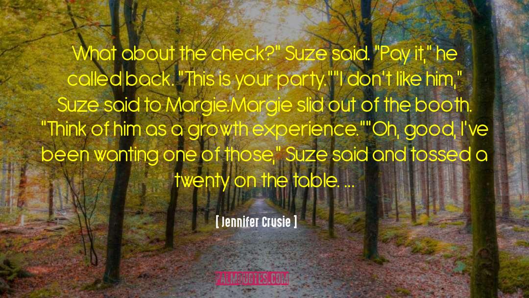 Suze quotes by Jennifer Crusie