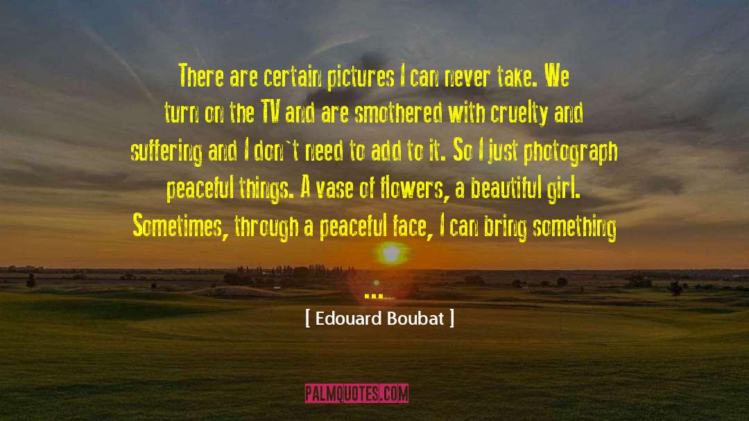 Suzuran Flower quotes by Edouard Boubat