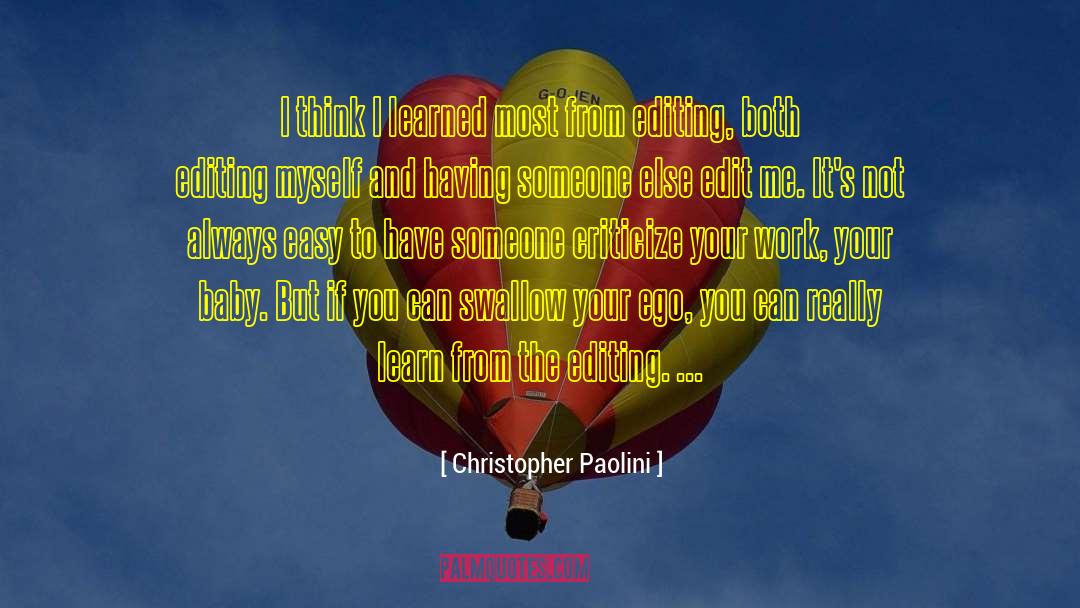 Swallow You Whole quotes by Christopher Paolini