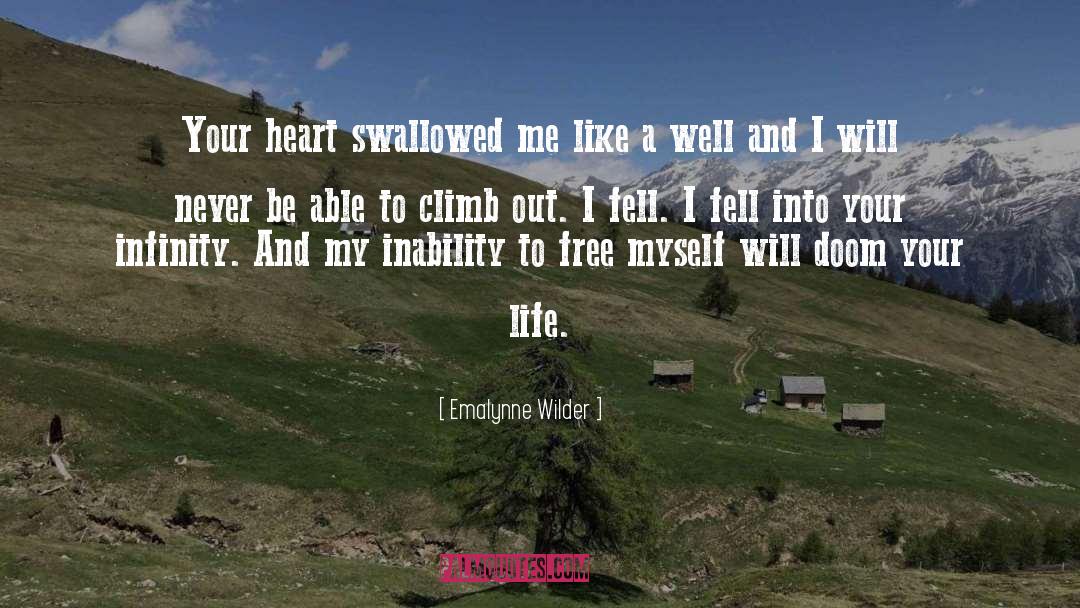 Swallowed quotes by Emalynne Wilder