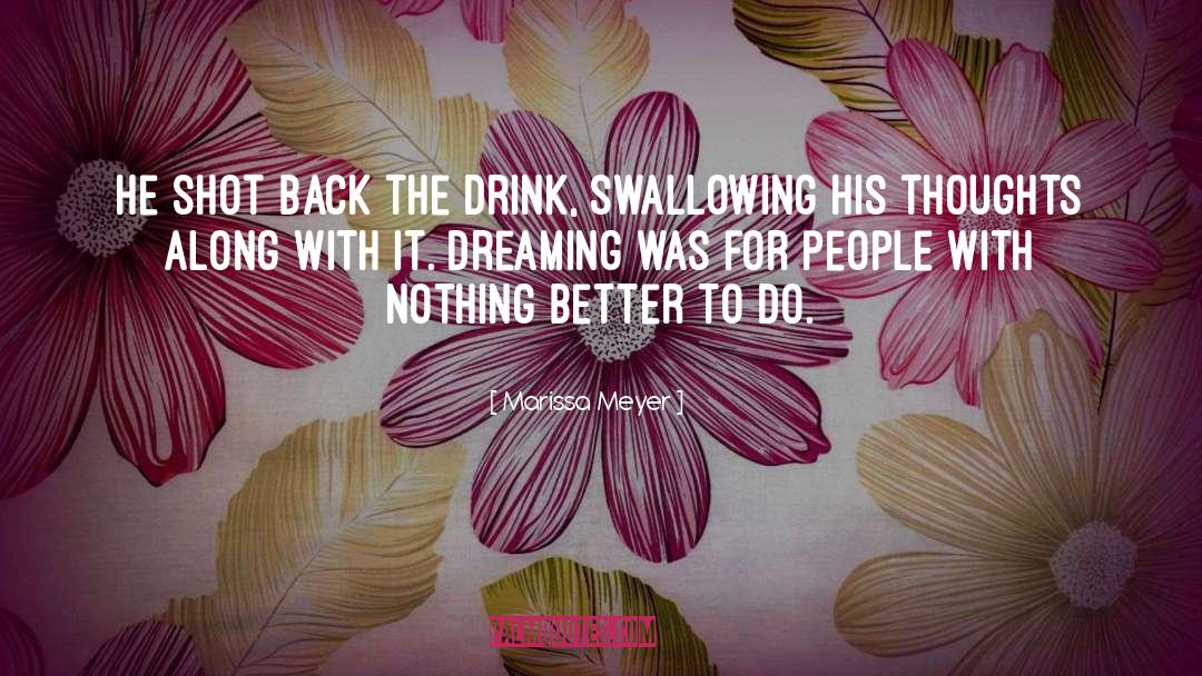 Swallowing quotes by Marissa Meyer