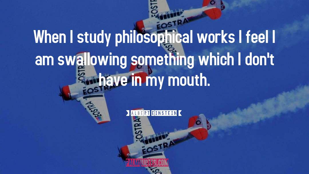 Swallowing quotes by Albert Einstein