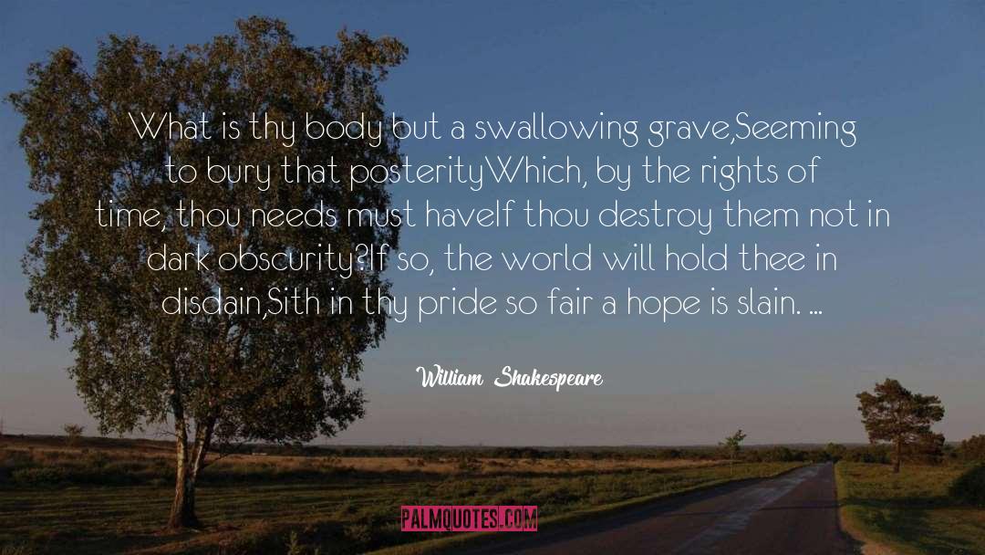 Swallowing quotes by William Shakespeare