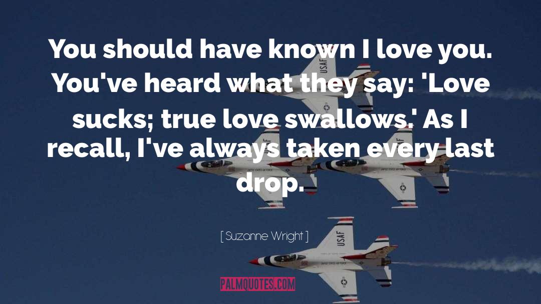 Swallows quotes by Suzanne Wright