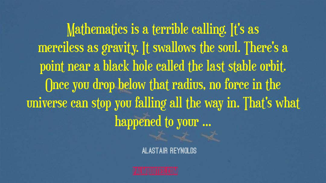 Swam quotes by Alastair Reynolds