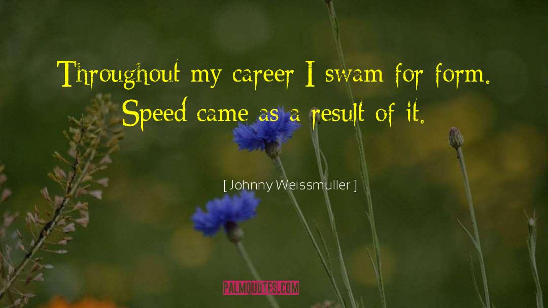 Swam quotes by Johnny Weissmuller