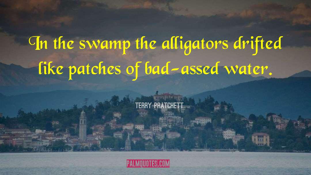 Swamp quotes by Terry Pratchett