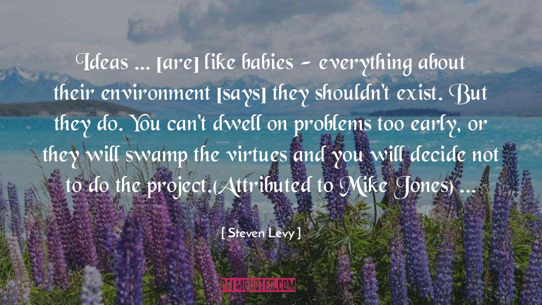 Swamp quotes by Steven Levy