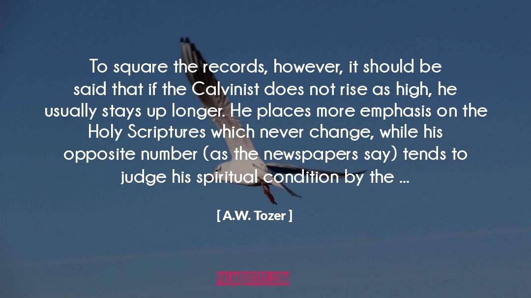 Swaney Swifts On The Square quotes by A.W. Tozer
