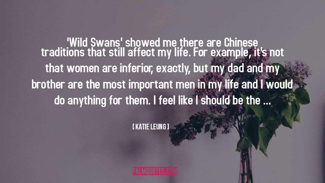 Swans quotes by Katie Leung