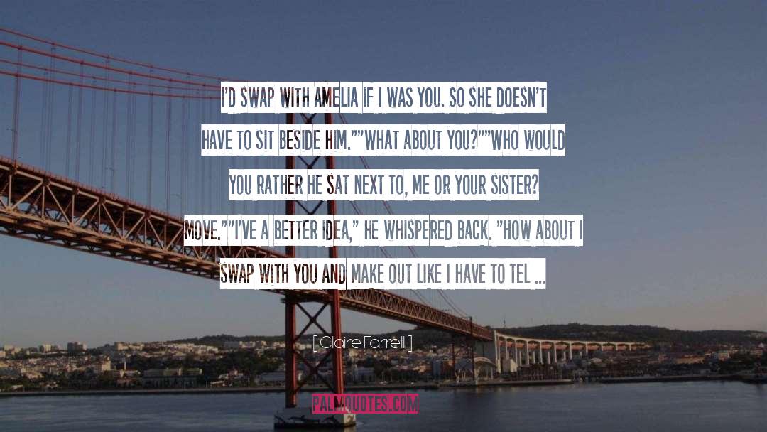 Swap quotes by Claire Farrell
