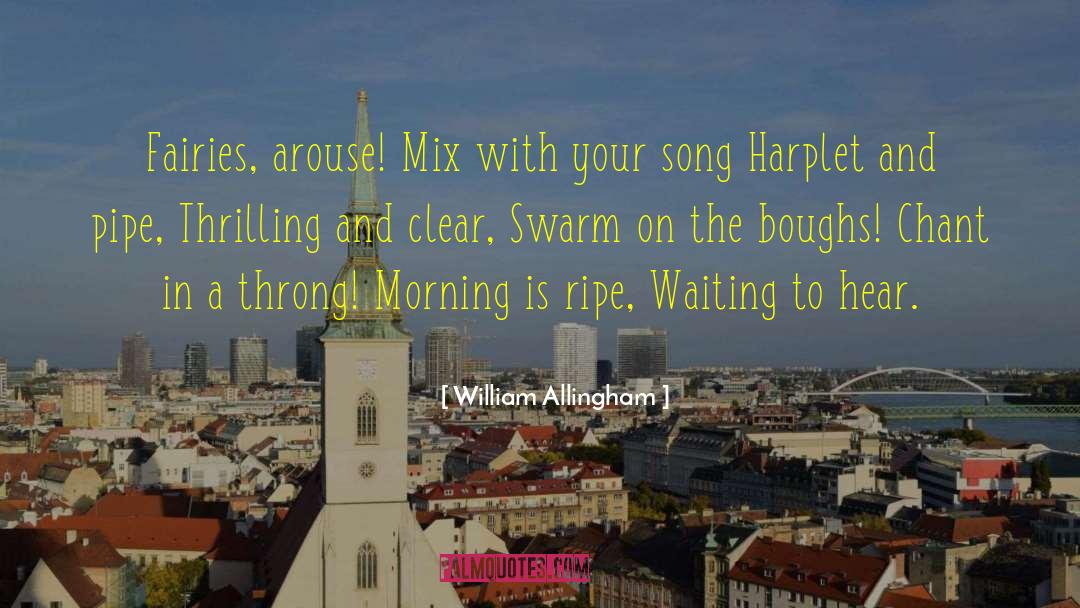 Swarm quotes by William Allingham