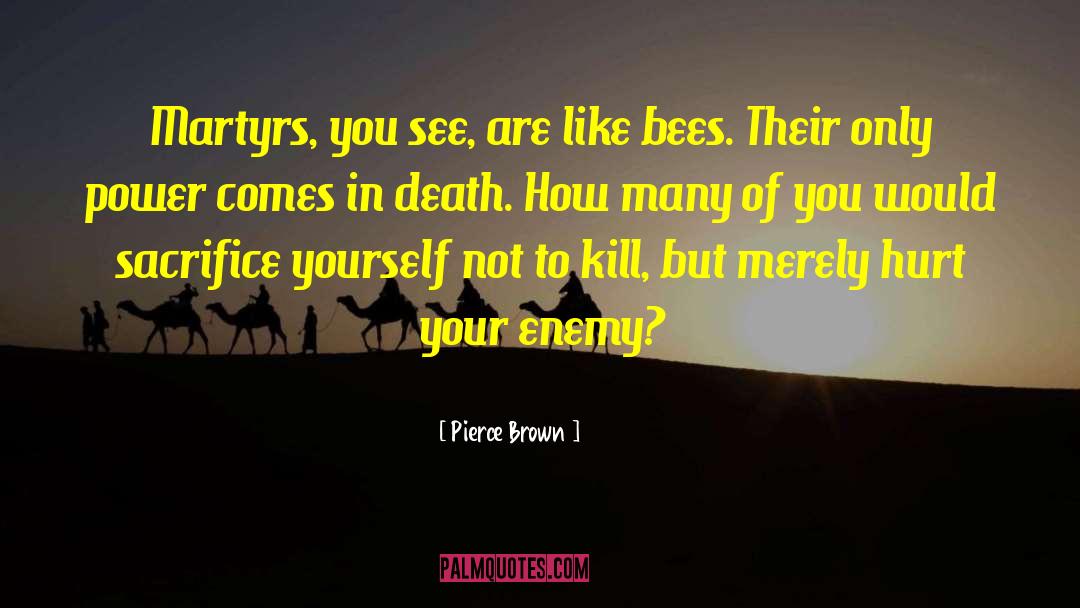 Swarming Bees quotes by Pierce Brown