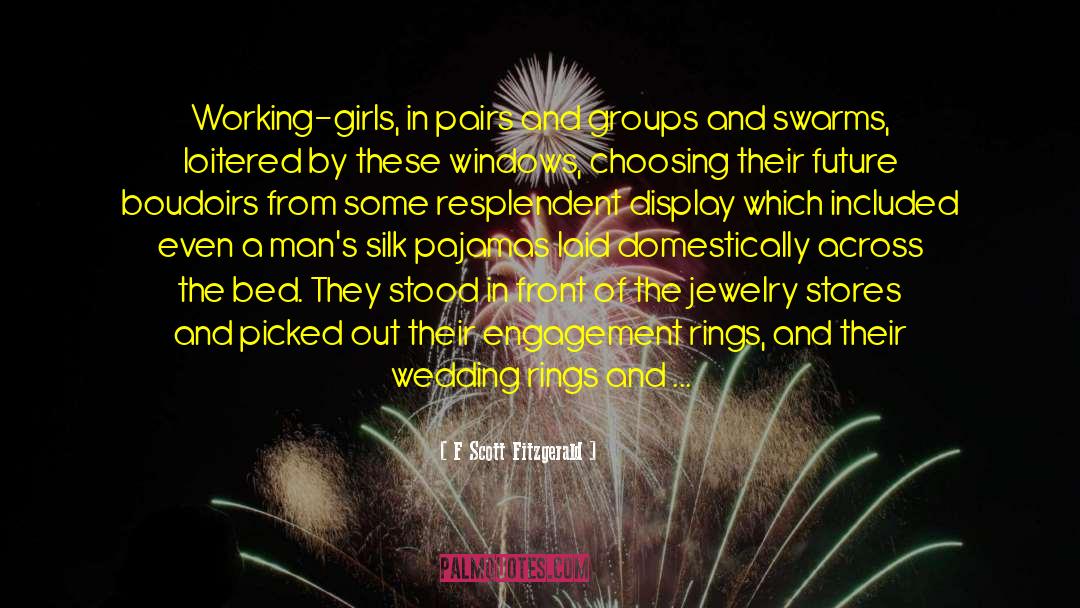 Swarms quotes by F Scott Fitzgerald