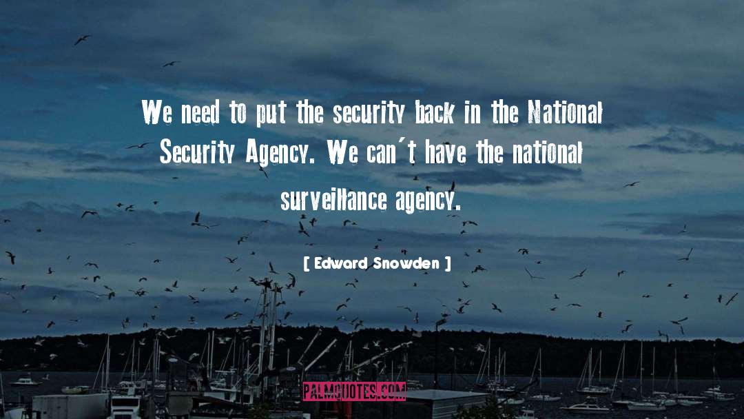 Swartzendruber Agency quotes by Edward Snowden