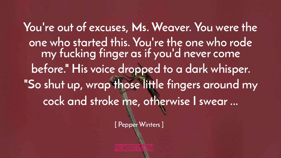 Swear To God quotes by Pepper Winters