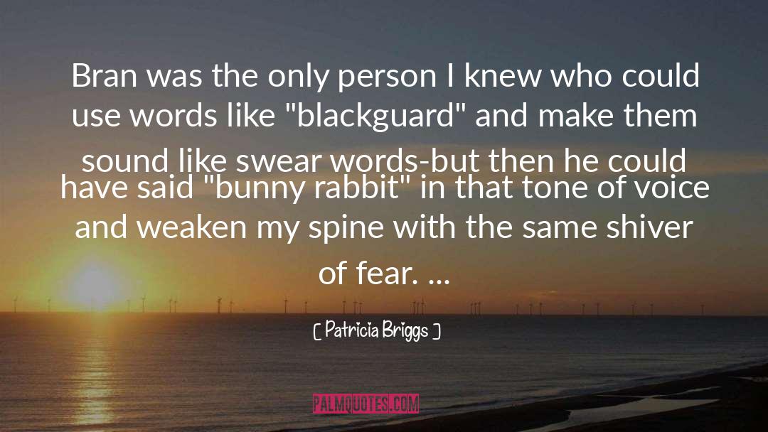Swear Words quotes by Patricia Briggs