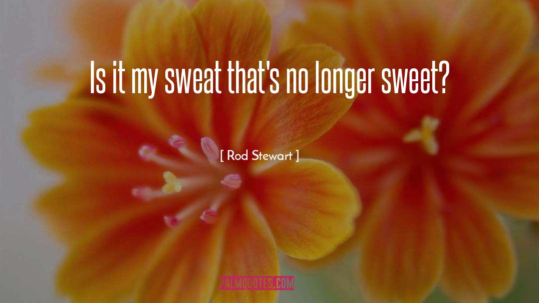 Sweat Less quotes by Rod Stewart