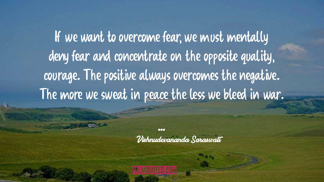 Sweat quotes by Vishnudevananda Saraswati