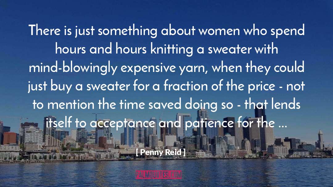 Sweater quotes by Penny Reid