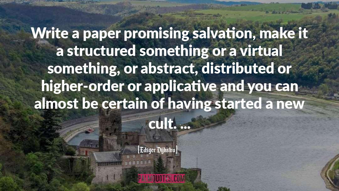 Swedenborgianism Cult quotes by Edsger Dijkstra
