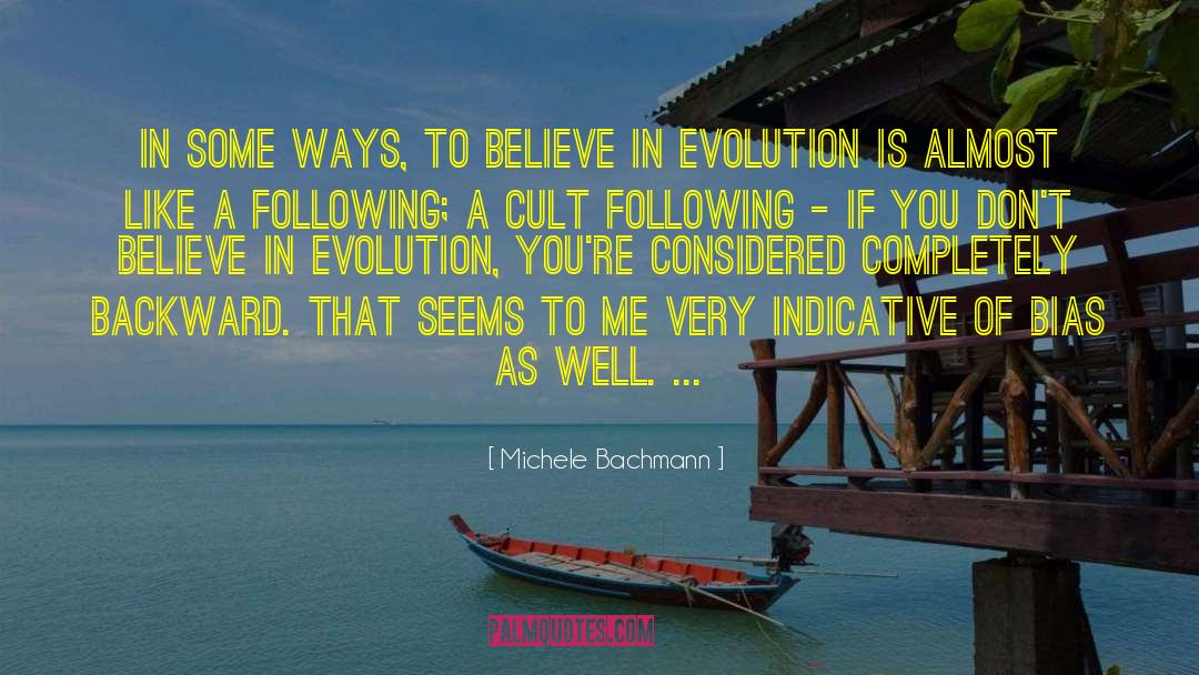 Swedenborgianism Cult quotes by Michele Bachmann